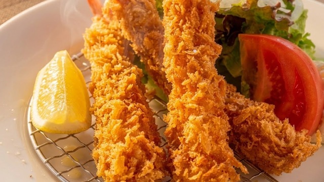 海老フライ（小鉢・漬物・ごはん・赤だし付）